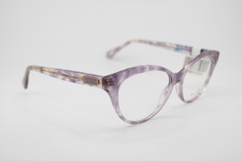 NEW RALPH LAUREN RA 7116 5849 PURPLE HORN GOLD AUTHENTIC EYEGLASSES 54-16 gallery