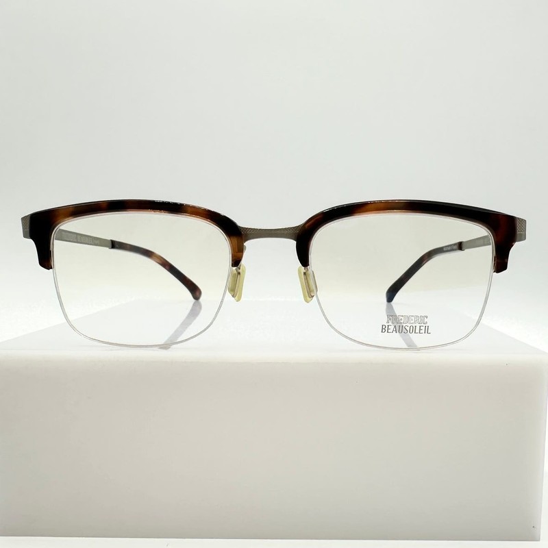 Frederic Beausoleil C65/069 Women’s Brown Tortoise Eyeglass Frames 50-20-143
