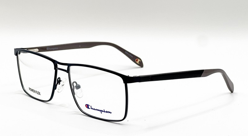 Champion Smooth C03 Blue Brown Full Rim Authentic Eyeglass Frames 56-16-140
