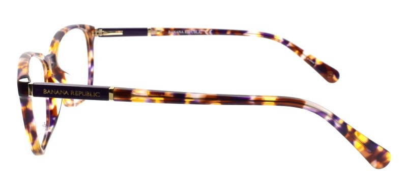 Banana Republic Bree DEX Women's Eyeglasses Frames 53-16-135 Brown Violet Havana gallery