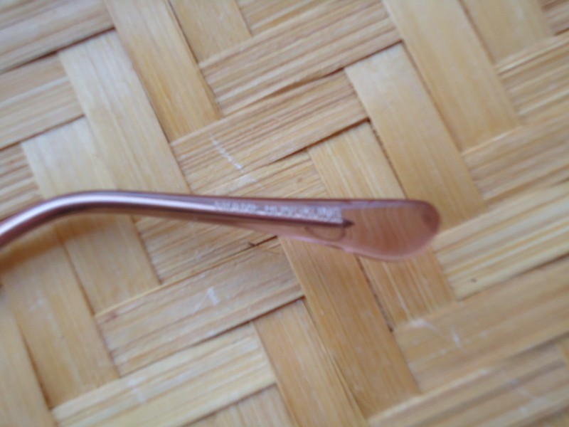 VTG Women's Eye Glass Frames Tan Brown Plastic 54-20-140 80s Barb Retro Granny gallery