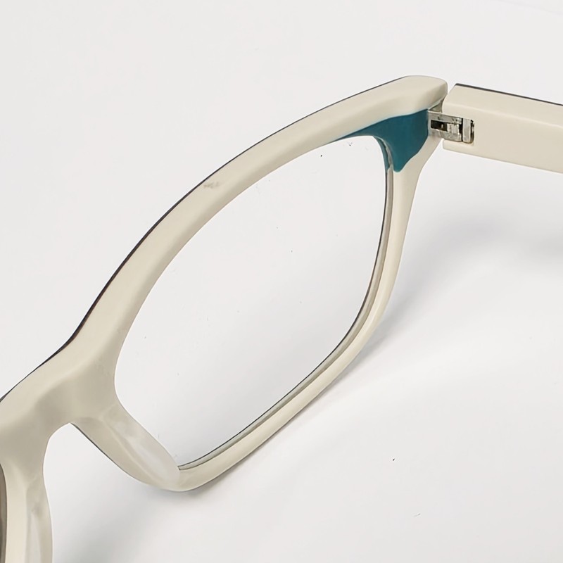 Charmossas Accra Women's Rectangular Glasses in Matte Wood Beige | Size 53mm gallery