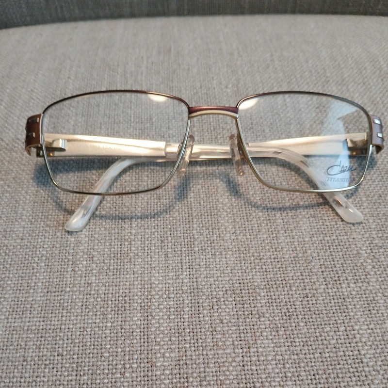 Authentic Cazal Titanium Mod 1212 Col 002 51□16 135 Eyeglasses Frame Germany