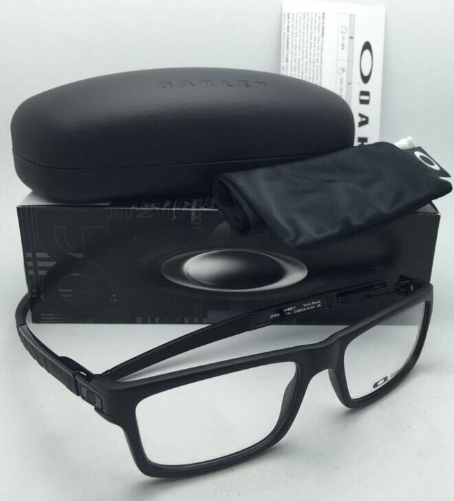 New OAKLEY Eyeglasses CURRENCY OX8026-0154 54-17 Satin Black Frames /Demo Lenses gallery