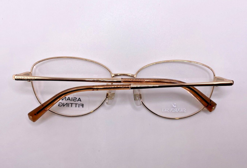 Swarovski SK5377-D 028 Gold Metal Eyeglasses Frame 55-16-140 Asian Fitting gallery