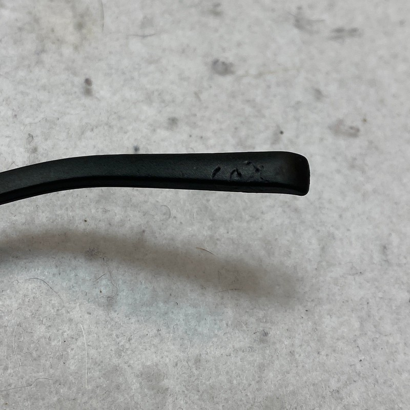 Link Occhiali 6111 C8 Eyeglasses Semi Rimless Matte Black Gray 55-17-138 gallery