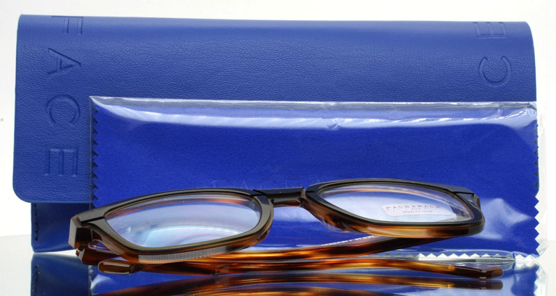 FACE A FACE Gordon 1 1670 Black Horn Brown Unisex Eyeglasses 51-21-150 B:41 B