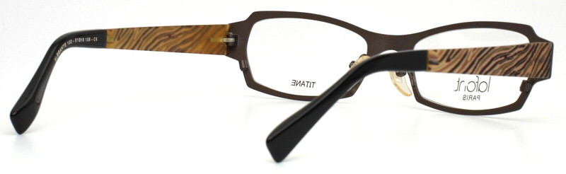 JEAN LAFONT Elegante 102 Black Grey Womens Rectangle Eyeglasses 51-18-135 B:29 gallery