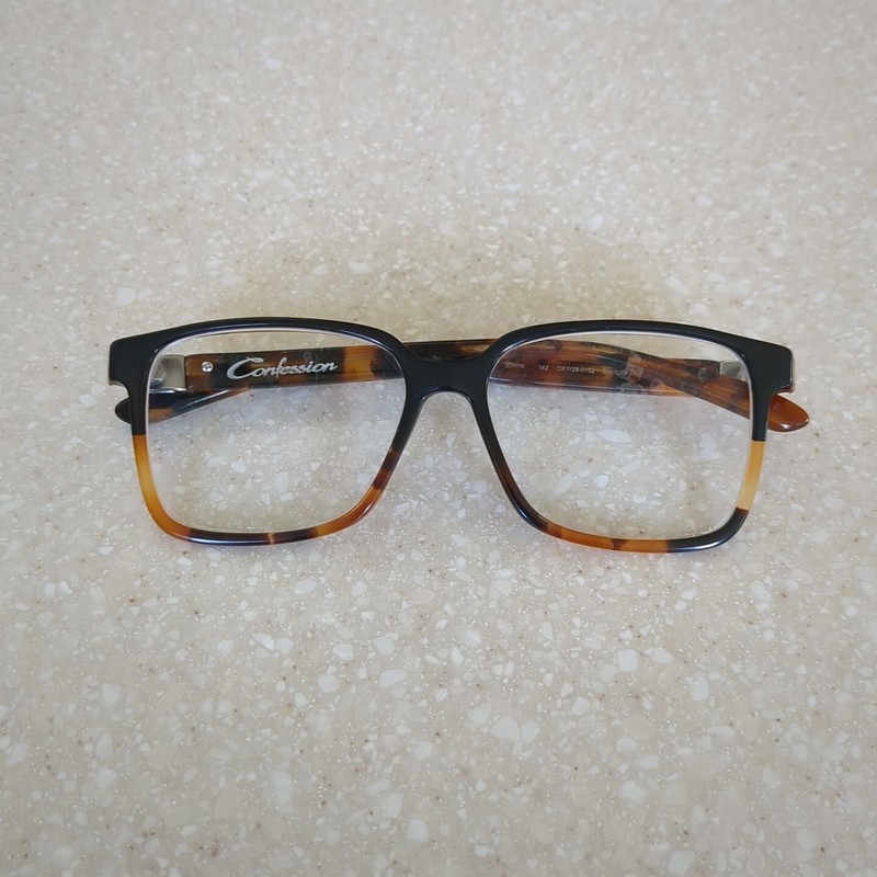 Oakley OX1128-0152 Confession Black Tortoise 52-15-142 Eyeglasses