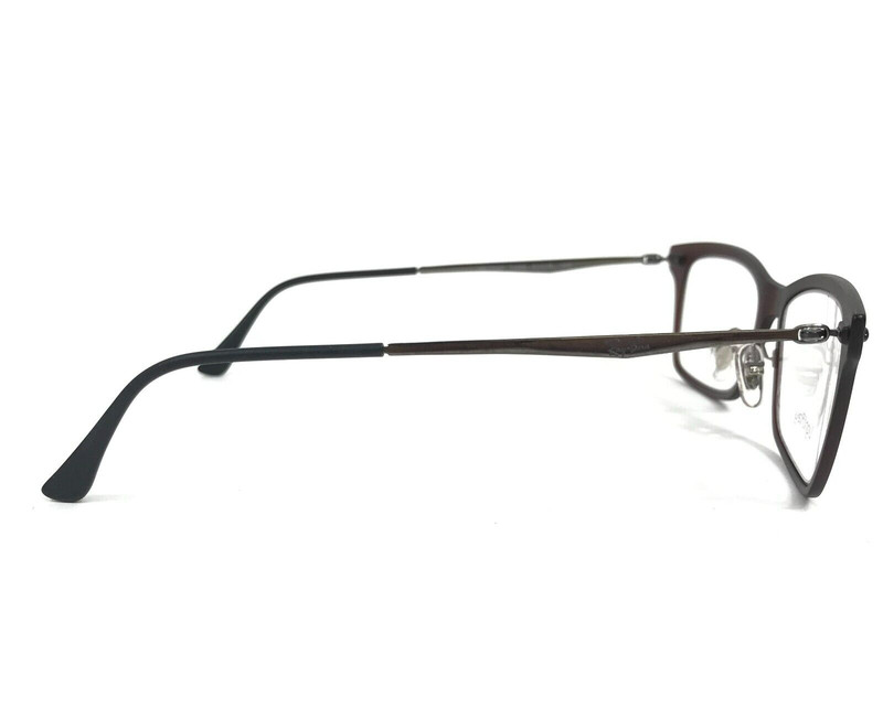 Ray-Ban Eyeglasses Frames Light Ray RB7039 5456 Red Burgundy Gray 51-18-140 gallery