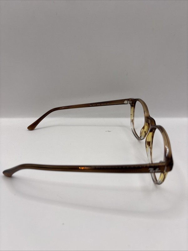 Ray-ban Rb5417 8253 Brown Oval Eyeglasses Frames 52-19-145 gallery