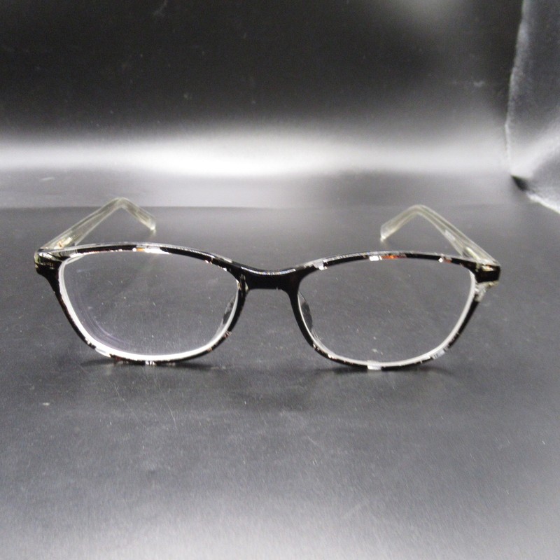 TKEEP Eyeglass Frames Black White Tortoise Rectangular Full Rim 52-17-140 Japan