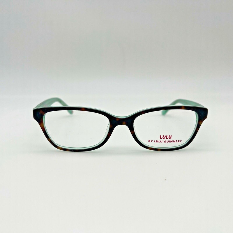 LULU by Lulu Guinness LK006 Designer Eyeglasses 46-15-125 Color Green/Tort Youth gallery