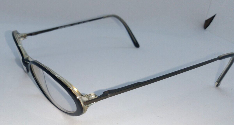 MARIE CLAIRE PARIS Black/Crystal Eyeglass Frames GIGI 52-17-135 Made in France gallery