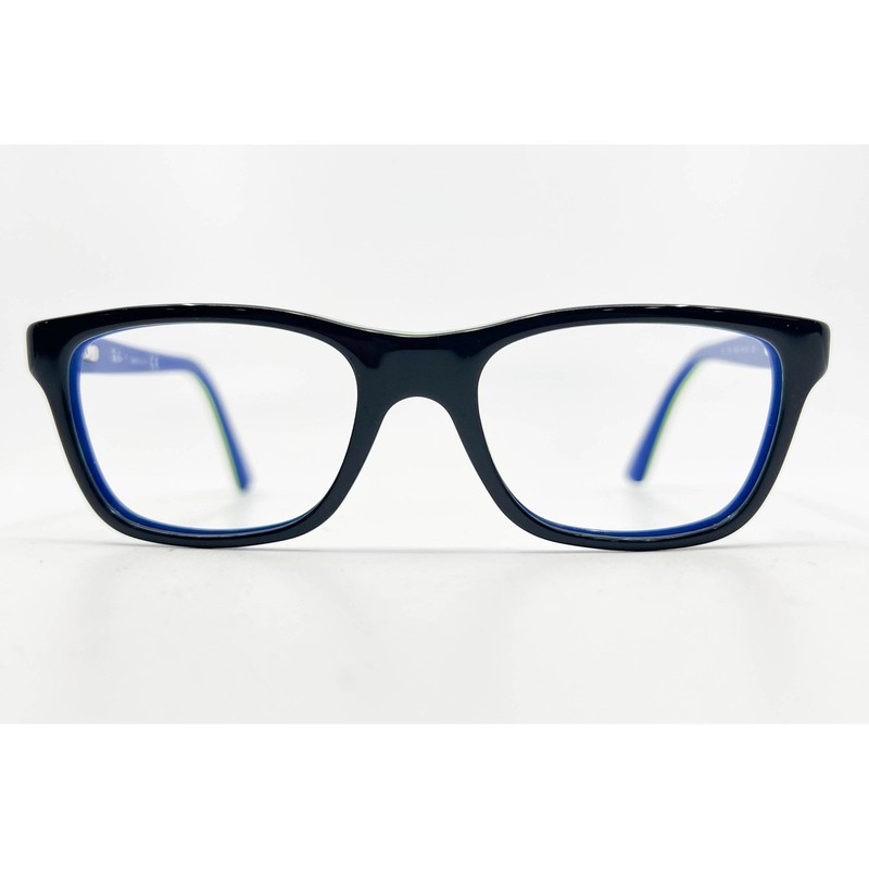 Ray-Ban RB 1536 3600 Eyeglasses Frames Black Blue Green Frame 46-16-125