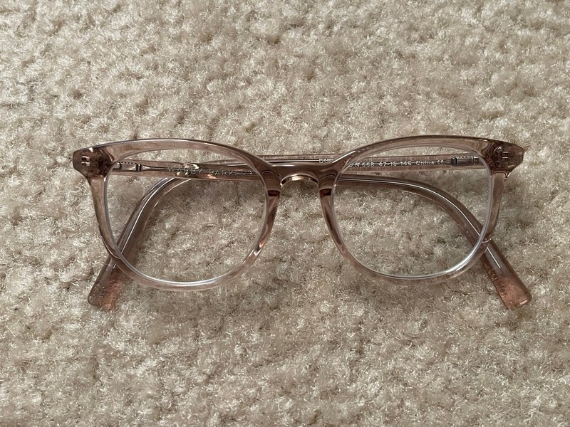 Warby Parker Durand N 668 Rose Water 47-18-145 Eyeglasses Frames