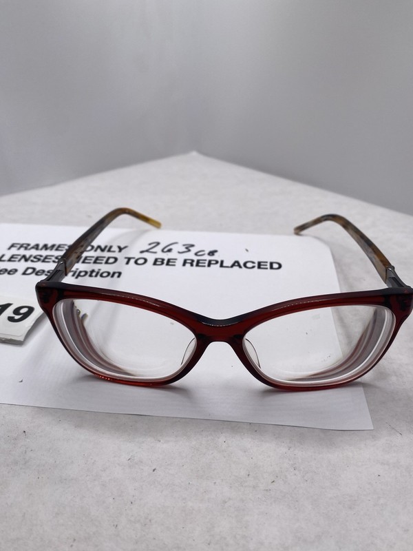 Ellen Tracy Eyeglasses 54 15 L.140MM CV MOROCCO MERLOT