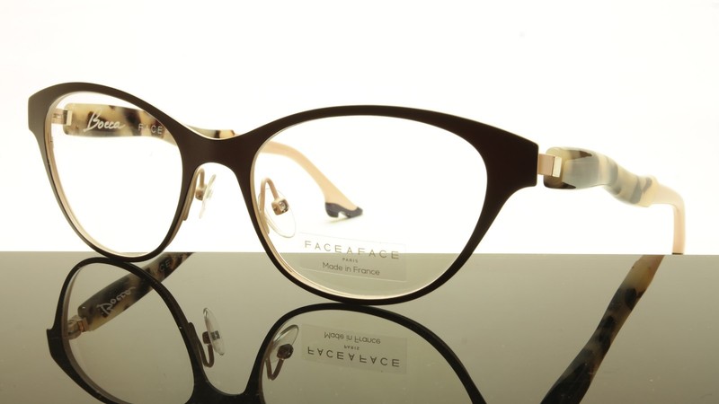 Face A Face Bocca City 3 Col. 9409 Eyeglasses France Made 52-17-142 Authentic