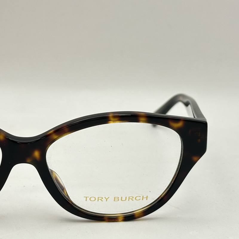 Tory Burch Womens Irregular Cat Eye Full Rim Eyeglasses TY2123U Havana gallery