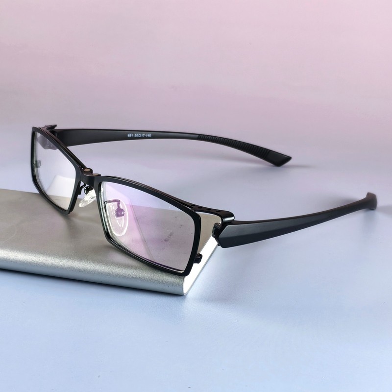 3-in-1 Magnetic Clip-On Eyeglasses for Men Industrial Frame Polarized Lenses gallery