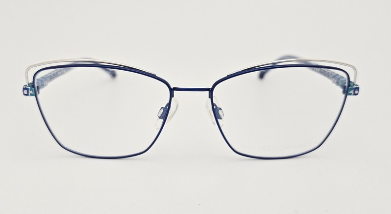 Coco Song Eyeglasses NEW CV 189 Honest Soul Color 2 Blue Size 53 Cat Eye gallery