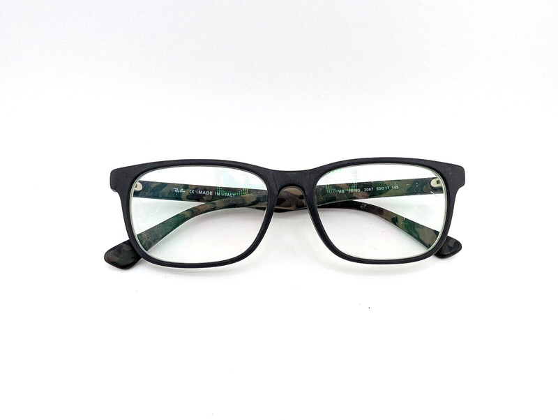 Ray Ban Eyeglasses, Frames Only, RB 5315D 2067, 53-17-145, Gray, Italy