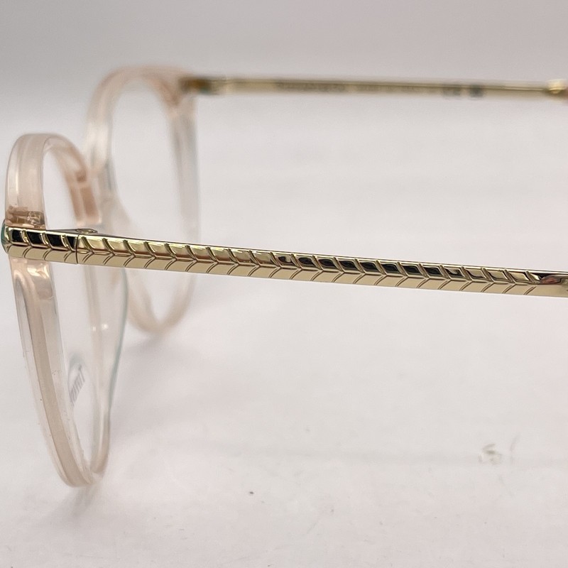 Tiffany & Co Womens Round Phantos Thin Eyeglasses TF2209 Transparent Nude gallery