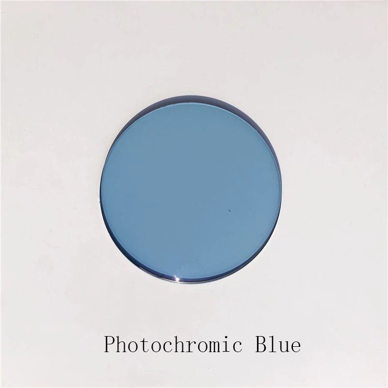 Glasses Resin Photochromic Lens Change Color Under Sun