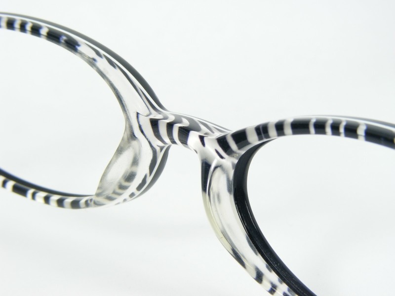Ogi A7057 161R BLACK /WHITE /CLEAR EYEGLASSES GLASSES FRAME 45-17-140mm Germany gallery