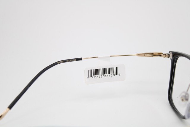 NEW KIO YAMATO KP-220U COL. 01 BLACK GOLD GUNMETAL AUTHENTIC EYEGLASSES 53-17 gallery
