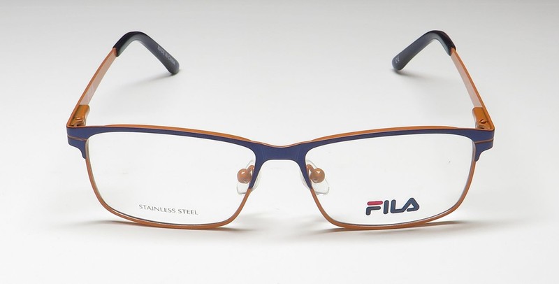 NEW FILA VF1152 GLASSES METAL & PLASTIC FULL-RIM MULTI-COLOR NAVY gallery