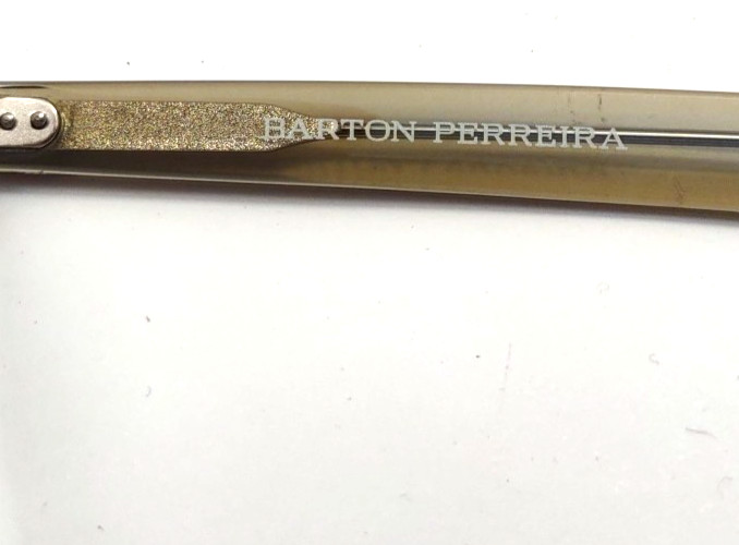 Barton Perreira Cecil Eyeglasses Frame Only KHA Tan 47 21-148 gallery