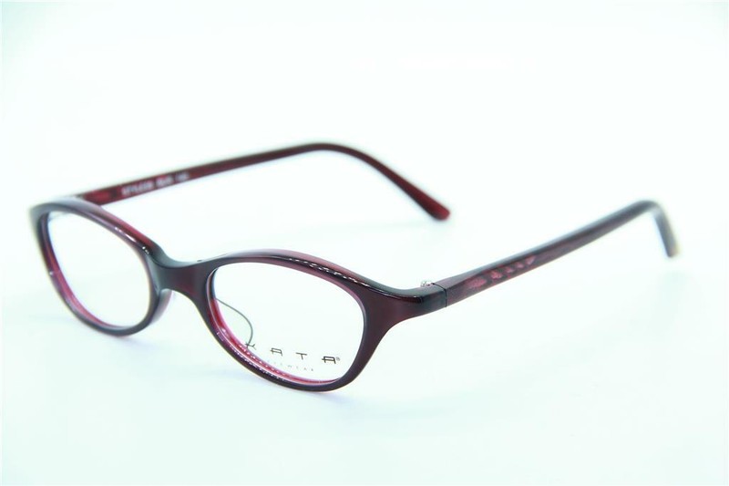 NEW KATA STYLE 59 BUR BURGUNDY AUTHENTIC EYEGLASSES 44-17