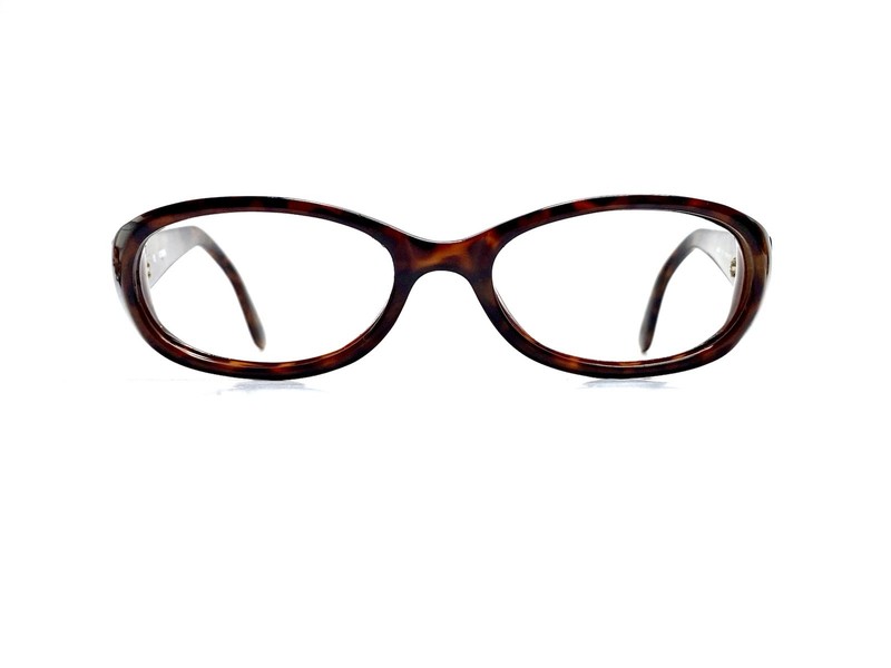 VTG Guess Brown Tortoise Oval Glasses GU6330 TO-1 53 17 135
