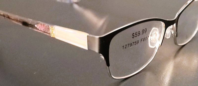 Women's XOXO Tenino Eyeglass Frames 51-16-135 Designer Eyeglasses - Black gallery