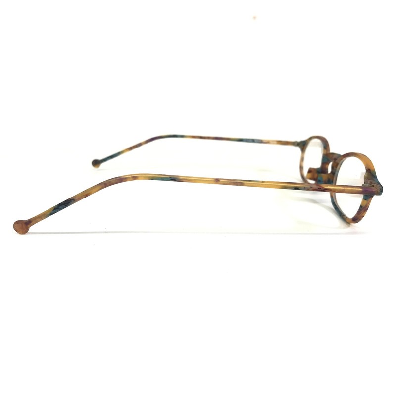 Vintage la Eyeworks Eyeglasses Frames MAN RAY 368M Matte Brown Blue 43-21-140 gallery