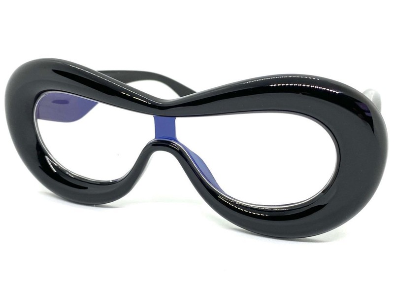 Exaggerated Classic Retro Modern Clear Lens EYE GLASSES Funky Thick Black Frame gallery