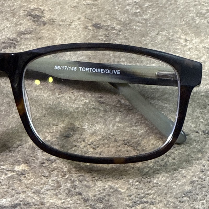 Ernest Hemingway Eyeglasses Tortoise Olive Mens Frame Flex Hinge 56-17-145-38mm gallery