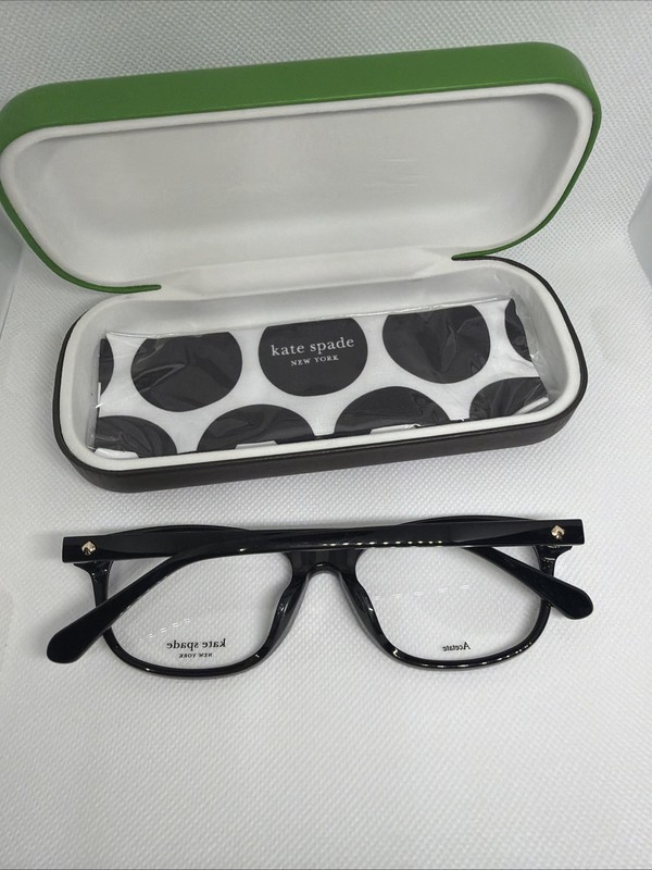 Kate Spade Suki/F 807 Black Oval Demo Lens 53 mm Women's Eyeglasses gallery