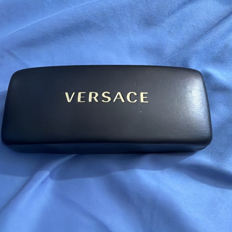 Versace MOD. 1274 1436 Men’s Eyeglasses Frames Only 55-17-140 Italy Black Gold