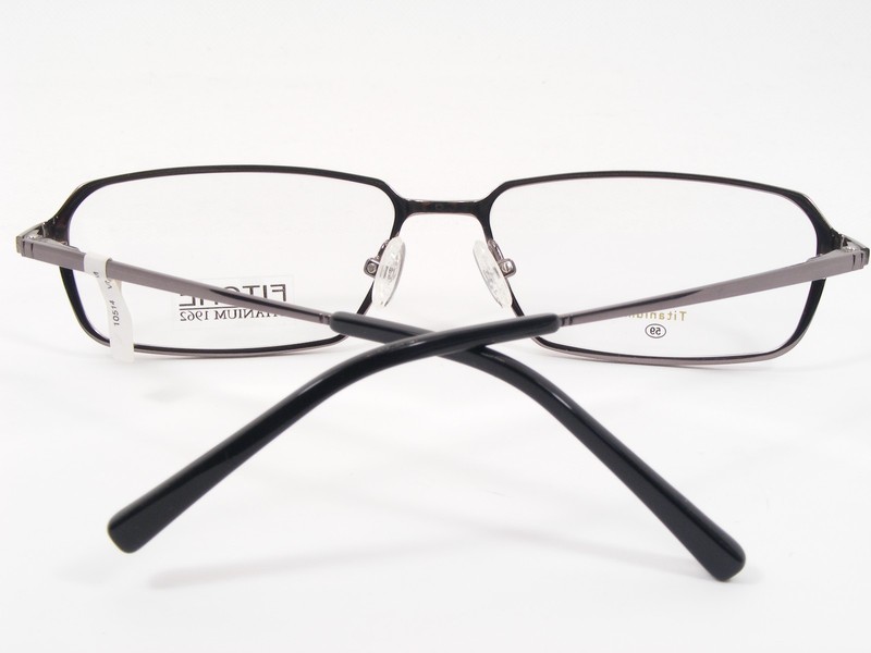 OCCHIALI FITCHE 3337U Gunmetal TITANIUM EYEGLASSES 59-16-140mm (NOTES) Japan gallery