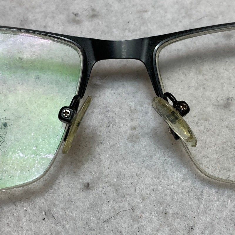 Link Occhiali 6111 C8 Eyeglasses Semi Rimless Matte Black Gray 55-17-138 gallery