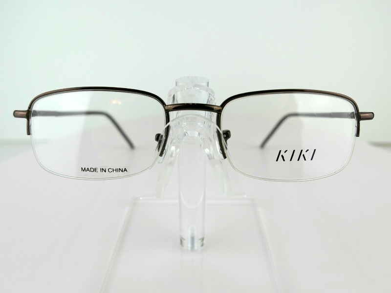 KIKI K019 Brown 49-17-135 mm Spring Hinge Uni-sex Eyeglass Frames