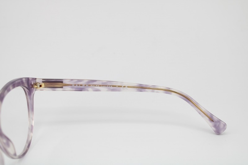 NEW RALPH LAUREN RA 7116 5849 PURPLE HORN GOLD AUTHENTIC EYEGLASSES 54-16 gallery