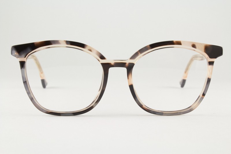 Authentic Bocca 20’s 1 Col 6092 51mm Pearly Pink Camouflage Glasses Italy