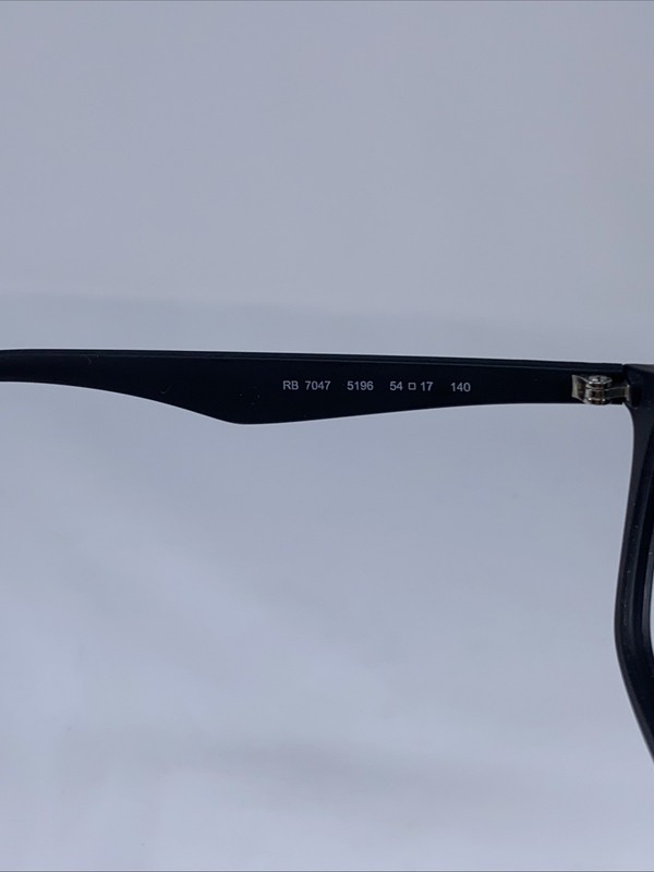 RAY-BAN RB7047 5196 Brazil Matte Black 55-17-140 Eyeglasses Frame gallery
