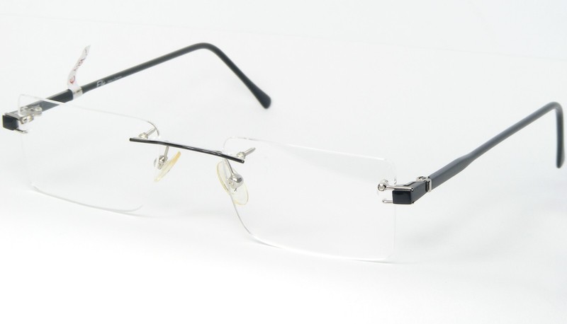 Flair Jet Set 695 COL 767 BLACK /SILVER EYEGLASSES GLASSES 52-19-140mm Germany