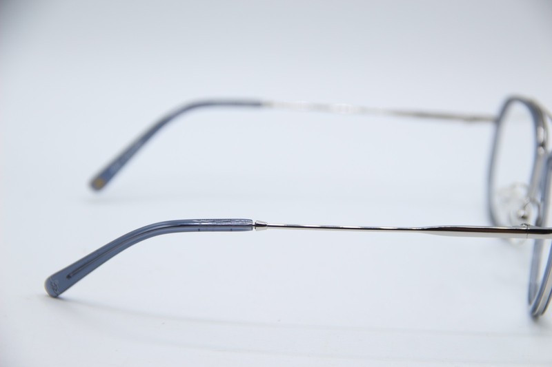 NEW VERNON GANTRY N2093S/SIL BLAKE BLUE SILVER AUTHENTIC EYEGLASSES 55-16 gallery