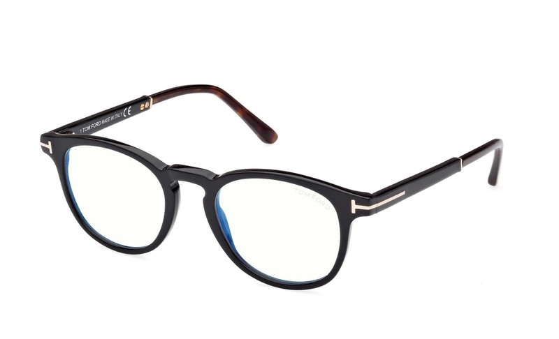 NEW TOM FORD FT5891-F-B 005 BLACK 51MM AUTHENTIC EYEGLASSES 51-20-145