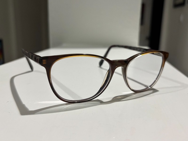 Link Occhiali 7175 C57 Brown Camo Eyeglasses Frame 53-16-140